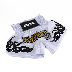 Pantalones cortos de boxeo para hombres y mujeres, ropa juvenil de lucha por sublimación, Mma - Product Image 2