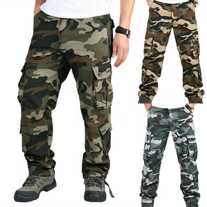 Mens <b>Trousers</b> Camouflage Cargo Pants Camouflage Print Sweatpants for Unisex Adults with Private Labels Custom Pockets - Product Image 1