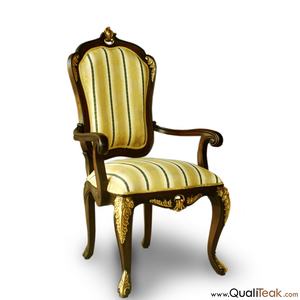 Antique <b>Victorian</b> Carving Mahogany Dining Chair - Product Image 2