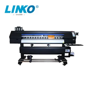 Linko impressora de subolmação, impressora digital de grande formato barato de inkjet com 220/i3200 de 110v/1.6 v 1.8m/2.1m/4720 m