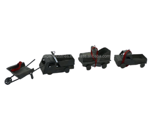 LATEST DESIGN METAL IRON TRUCK CHRISTMAS HANGING ORNAMENT BEST ARRIVAL of 2020 HOME & CHRISTMAS <b>TREE</b> DECORATION - Product Image 4