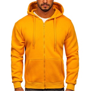 Sweat à capuche en jersey polaire grande taille pour hommes, sweat-shirt long décontracté imprimé de logo personnalisé avec motif 3D, vente en gros sur mesure - Product Image 2