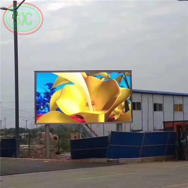 Full color outdoor P 10 LED billboard with remote control system for Brand advertising