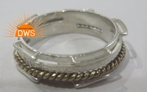 Fina plata esterlina Spinner declaración estilo banda anillo joyería de plata para mujer regalo para ella - Product Image 4