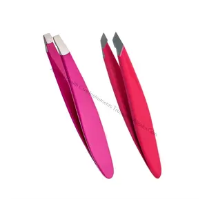 stainless steel material mini tweezers best quality eyebrow tweezers