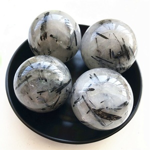 Esfera de cristal, turmalina, Bola de cuarzo, esfera de piedra natural, esfera de cristal, Bola de piedras preciosas, bola de cristal curativa, trofeo, mayorista - Product Image 4