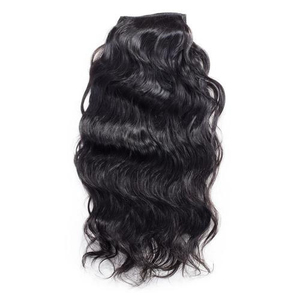 Las mejores extensiones de cabello humano ondulado virgen natural indio - Product Image 5