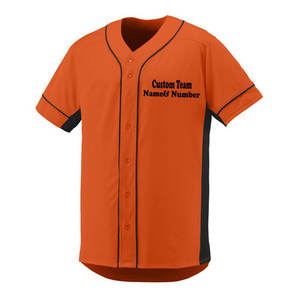 Maillot de Baseball à manches courtes, vierge, bon marché, fabriqué au Pakistan, nouvelle collection - Product Image 1