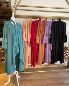 Abaya — vêtements islamiques turcs pour femmes, caftan, dubaï, arabe, musulman, mode, nouvelle collection, - Product Image 6