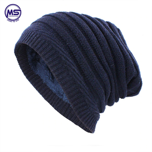 Mới Mùa Đông Ấm Áp Phụ Nữ Mũ Mũ Mô Hình Dệt Kim Mũ Beanie Giản Dị Cho Phụ Nữ Rắn Bonnet Nữ - Product Image 3