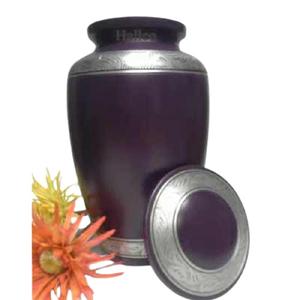 Urnes funéraires pour cendres humaines de style américain en or lavande artisanales pour adultes, marque KHAN EXIMPO, pour garder les souvenirs vivants - Product Image 2