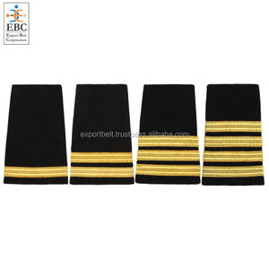 เครื่องหมายยศไหล่ทำมือจากเงินแท้สำหรับเครื่องแบบนักบิน ระดับ 1 2 3 4 บาร์ กัปตัน หัวหน้าฝ่าย ถักเปียแบบฝรั่งเศส บาร์ยศไหล่กัปตัน ลูกเรือ ระดับยศไหล่ - Product Image 6