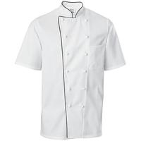 Veste de chef à manches longues en twill brodé, résistante au feu, quatre saisons, uniforme de restaurant, bar, cuisine pour hommes, couleur personnalisée