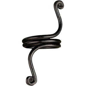 Anneau de serviette forgé à la main en forme de poisson étoile, anneau décoratif fini noir pour le dîner dans l'hôtel et le Restaurant pour les accessoires de Table - Product Image 5