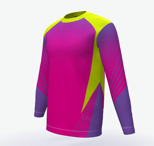 Downhill เสื้อเจอร์ซี่มอเตอร์ครอส Mtb สำหรับผู้ชาย,เสื้อเจอร์ซี่แขนยาวเสื้อผ้าสำหรับปั่นจักรยานเสือภูเขาแบบกำหนดเองสำหรับจักรยานวิบาก Vtt - Product Image 3