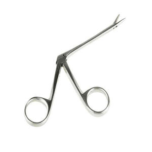 Pinzas de Cocodrilo Dentadas de Acero Inoxidable, Instrumento de Laboratorio ORL. - Product Image 1