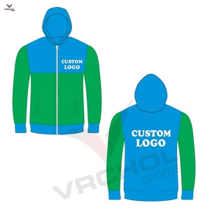 Sudadera personalizada de poliéster sostenible, anticontracción y antiarrugas con capucha bordada, suministro OEM, estampado liso de talla grande - Product Image 3