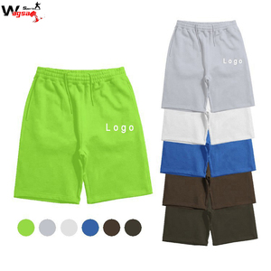 Pantalones cortos informales con cordón para hombre, de alta calidad, informales, de color sólido, de algodón, para correr y gimnasio - Product Image 5