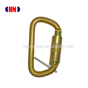 Mosquetón de Rescate Tipo D de Triple Bloqueo de Acero 2308TL-3 CE EN362 35kN - Product Image 2