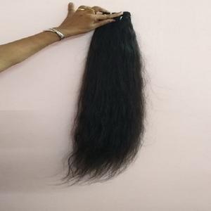 Unprocessed 18-30 Inch Straight Remy Hair Extension Kinky Straight Virgin Raw Indian Hair Factory Prices From India - Product Image 6