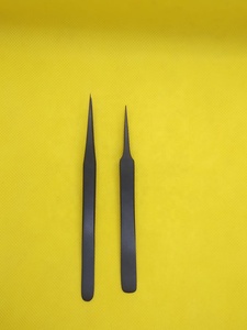 Obexa Professional Eyelash Extension Tweezers <b>Set</b> Stainless Steel Beautiful <b>Colour</b> Curved Pointed Tips Customized Packaging - Product Image 2