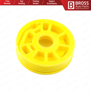 BWR196 poder regulador de ventana rueda frente amarillo para E39 1995-2004 - Product Image 3