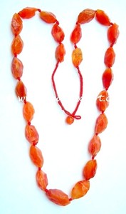 De primera calidad collar de ágata indio al por mayor de piedra de ágata collar - Product Image 5