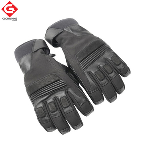 ถุงมือหนังขี่มอเตอร์ไซค์แบบเต็มนิ้วกันน้ำกันลมป้องกันการสั่นสะเทือนฤดูหนาวออกแบบได้ตามต้องการ - Product Image 4