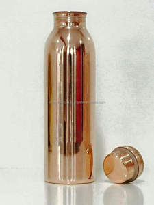Botella de agua de cobre hecha a mano, nuevo diseño, precio al por mayor - Product Image 4