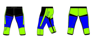 Pantalon de saut en parachute personnalisé avec logo, Cordura 600D, entraînement en freefly avec panneaux extensibles, professionnel - Product Image 4