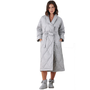 Bata de baño extrafina para hotel, tela de algodón Terry absorbente gruesa, característica transpirable - Product Image 6