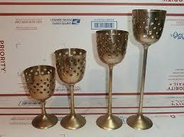 Elegant Handmade Brass <b>Wine</b> <b>Goblet</b> Engraved Chalice Vintage Metal Cup Antique Style Drinking Glass Barware Wedding Decor - Product Image 6