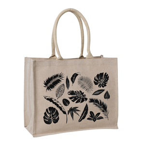 Tote Fashion Jucos Custom Color Geometric Logo Impreso Bolsas de compras Hecho Material no tejido Mango Diseño personalizado West Bengal - Product Image 3