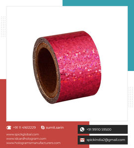 Color impermeable láser adhesivo dorado holográfico Venta caliente de alta calidad personalizada impermeabilización autoadhesiva cinta recubierta - Product Image 4