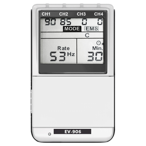 Unidad de Terapia y Masaje Digital TENS y EMS de 4 Canales con Funciones Inteligentes - Product Image 3
