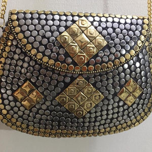 Hecho a mano Durable Mosaic Clutch Lady Style Case Work Accesorio - Product Image 6