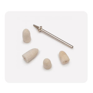 Disques abrasifs réglables de taille de cônes de feutre de laine 100% personnalisés - Product Image 1