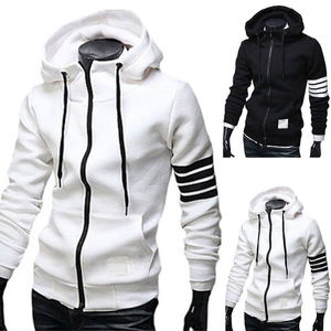 Sudaderas con capucha para hombre 2026 Diseño de logotipo personalizado negro en blanco unisex Sudaderas con capucha de gran tamaño Sudaderas con capucha para hombre de alta calidad Jersey personalizado al por mayor - Product Image 3