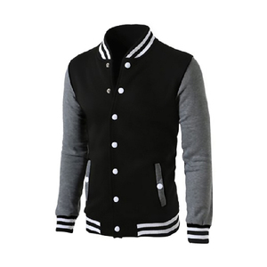 Vintage New Fashionable <b>Men's</b> College Lettermen <b>Jacket</b> Breathable Wool <b>Long</b> XL Size 2 Color Low MOQ Cheap Price for Winter - Product Image 4