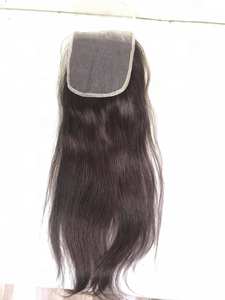 Extensions de cheveux naturels Remy péruviens en dentelle transparente, tissage à la main, cheveux humains vierges de haute qualité, vente en gros - Product Image 3