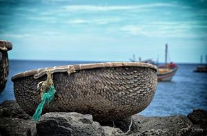 Bote redondo de bambú, coráculo de bambú, precio más barato para pescar y viajar, datos dorados de 84896436456 99 - Product Image 2