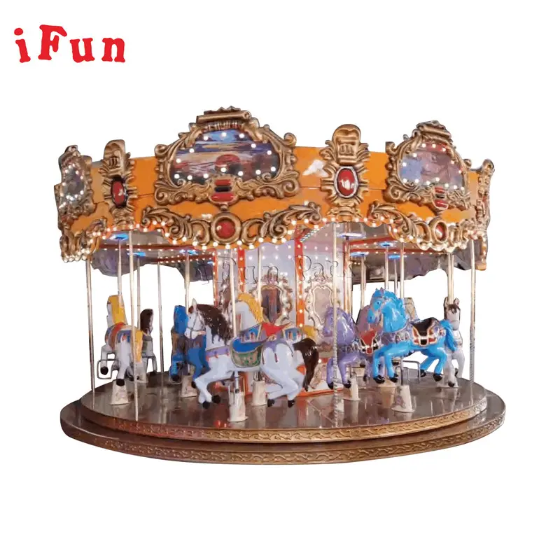 Ifun Park High Quality Carousel Amusement Machine Amusement Park Theme Park Game Machines