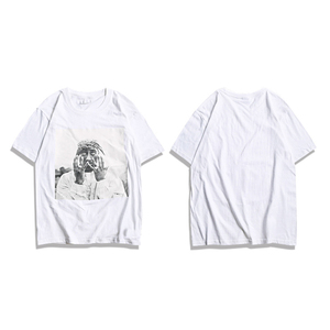 เสื้อยืดผ้าฝ้ายพิมพ์ลายสำหรับผู้ชายและผู้หญิงผลิตจากปากีสถาน - Product Image 3