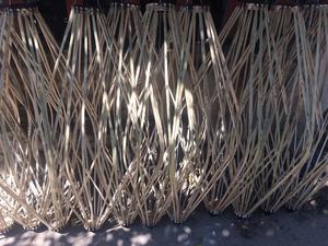 Marco de farol de bambú, marco de bambú para farol (0084587176063 WS Sandy) - Product Image 2