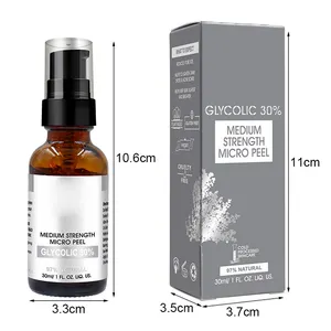 High quality night peeling off skin soften cuticles glycolic acid serums for face organic