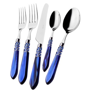 Ensemble de couverts décoratifs fabriqués à la main articles de cuisine en laiton massif métal couteau cuillère fourchette épandeur ensembles de couverts - Product Image 6