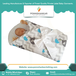 <b>Swaddle</b> <b>Blanket</b> Top Quality Simple Printed Muslin <b>Swaddle</b> <b>Blanket</b> - Product Image 4