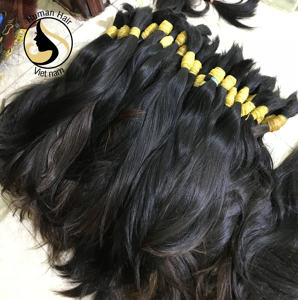 Hot Sale Raw Virgin Cuticle Aligned Factory Direct Sale One Donor Unprocessed 100% Human Bulk Hair Extensions - Product Image 6