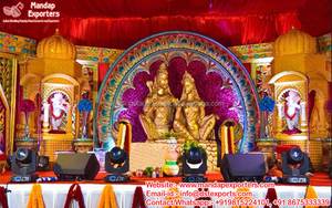 อุปกรณ์ตกแต่งเวทีงานแต่งงาน,ของตกแต่งเวทีการจัดงานแต่งงานขนาดใหญ่และขนาดใหญ่ขนาดใหญ่ขนาดใหญ่ - Product Image 5