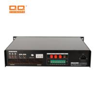 Amplificateur de puissance 4 zones QQCHINAPA LPA-880TF 880W - 70V-100V Montage en rack, 4-16 Ohm pour système de sonorisation de centre commercial/usine
